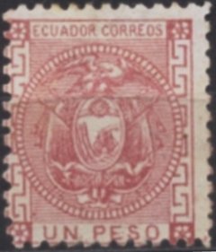 16667 EQUADOR - UN PESO - Y 7 - NOVO