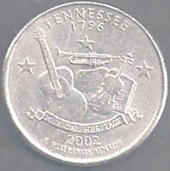 M3004 .... ESTADOS UNIDOS - 1/4 DE DOLLAR 2002 D - ESTADOS = "TENNESSEE"