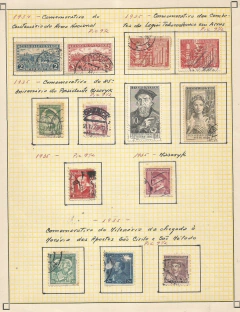 19190 CHECOSLOVAQUIA - LOTE COM 5 FOLHAS - loja online