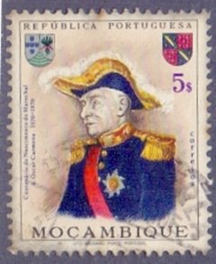 16569 MOÇAMBIQUE - MARECHAL OSCAR CARMONA - 5$ - USADO