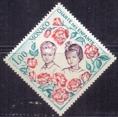 25550 MÔNACO - CARTA DAS CRIANÇAS - 1,00 - MINT