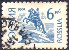 5999 RUSSIA - ESTÁTUA EQUESTRE - 6 RUBLOS - 1993