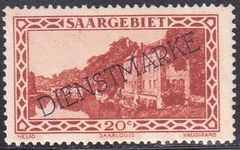 T 24 ...... SAARGEBIET - SELO DE TAXA - 20 c. - 1929 - USADO