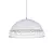 Colgante Bari Blanco/negro 50cm - Ronda - La Fabrica 3 - comprar online