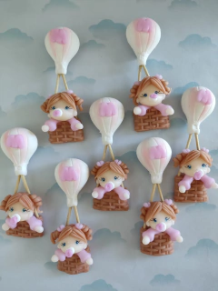 Souvenirs 20 Angelitas Porcelana Fria - comprar online