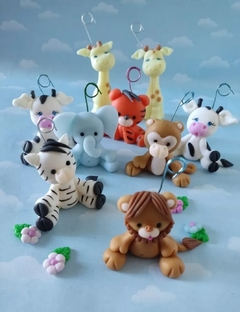 Souvenirs Pack 10 animales cumpleaños selva safari - Nubecitas