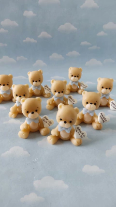 Souvenirs Bautismo 20 Luna Nena Varón Baby Shower Porcelana - tienda online