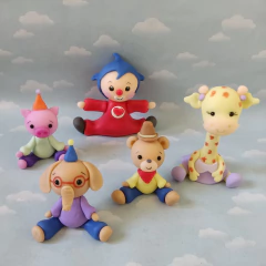 Adorno Torta Payaso Plim Plim - Nubecitas