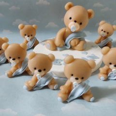 Imagen de Souvenirs Porcelana Fria 20 Bebes babyshower nacimiento revelación