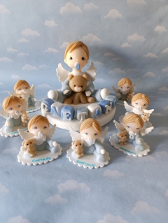 Souvenirs 20 Angelitos Bautismo Comunión