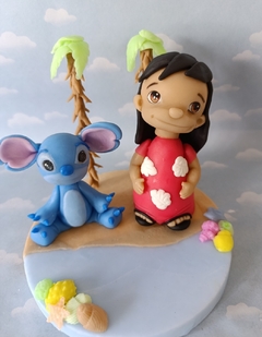 Adorno Torta Lilo y stitch