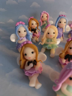 Souvenirs 10 Hadas Bosque Porcelana Fría Cumpleaños. - tienda online