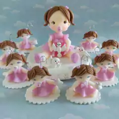 Combo 20 souvenirs y adorno de torta - tienda online