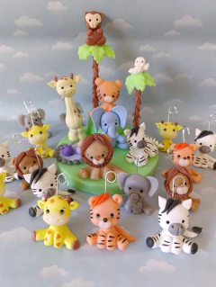 Combo Adorno Torta safari +10 animales de la selva en internet