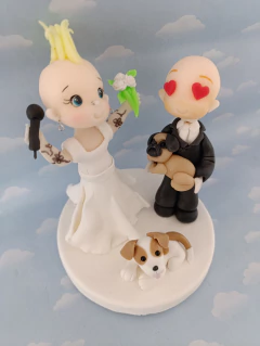 Adorno Torta novios Casamiento bodas - tienda online