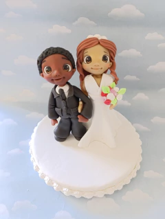 Adorno Torta novios Casamiento bodas en internet