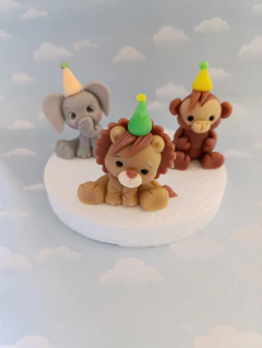 Adorno Torta animales/número safari - comprar online