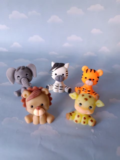 Souvenirs 10 Animales Bautismo Ositos Elefantes