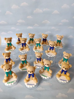 Souvenirs 10 Animales Bautismo Ositos Elefantes - tienda online