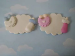 Souvenirs Babyshower Nacimiento 10 imanes - comprar online