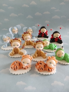 Souvenirs 10 bebes /disfrazados animalitos - comprar online