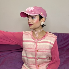 Chaleco tejido rosita :) en internet