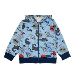 Campera estampada