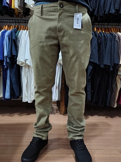 Calça Sarja Volcom Color Caqui