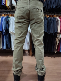 Calça Sarja Volcom Color Caqui - comprar online