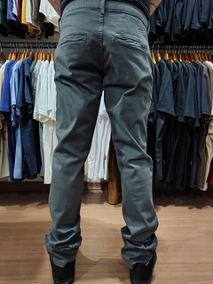 Calça Sarja Volcom Color Cinza - comprar online