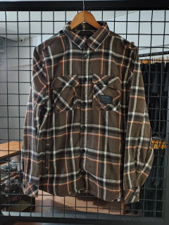 Camisa Xadrez Code Marrom