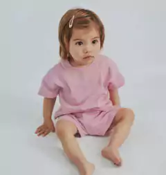 Conjunto Remera Over y Short Jersey en internet