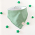 Babero bandana verde musgo - comprar online