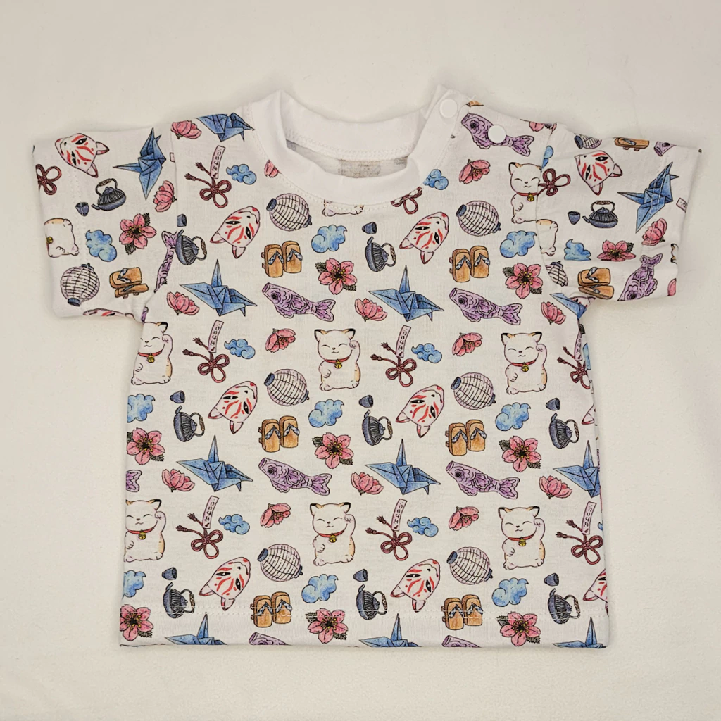 Remera de bebé manga corta Bunka