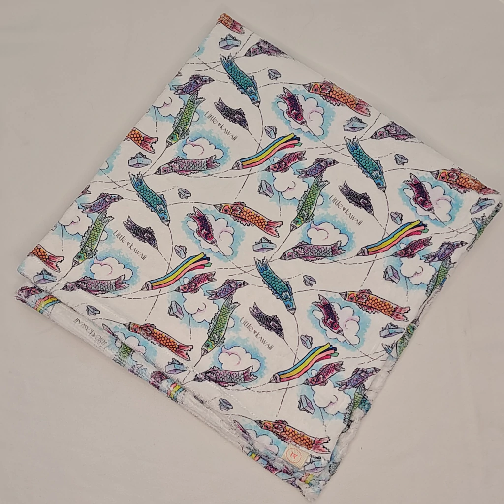 Manta de bebé polar soft koinobori