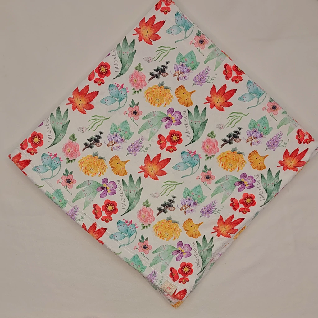 Manta de bebé polar soft plantitas