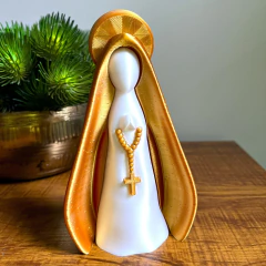 Nossa Senhora Aparecida Série Alba Minimalista - 10cm, 15cm, 21cm - comprar online