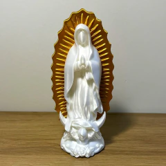 Nossa Senhora de Guadalupe Série Alba Minimalista - 10cm, 15cm, 21cm - comprar online