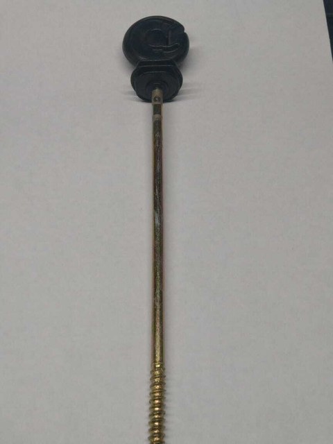 AG0060 Aislador Separador c/Tornillo Largo negro Peón