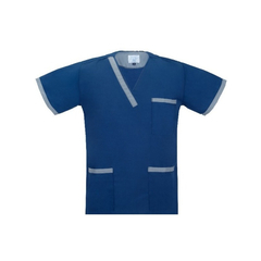 Imagen de Chaqueta Combinada Medica Unisex Casaca Fabrica Uniforme
