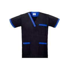 Chaqueta Combinada Medica Unisex Casaca Fabrica Uniforme