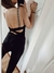 Body cruce tiras strass