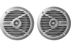 Juego de Parlantes Marinos Nauticos Alpine SPS-M601 2 Vias 35w Reales
