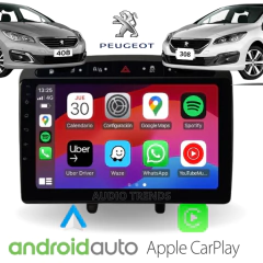 Stereo Multimedia 9" para Peugeot 308 / 408 con GPS - WiFi - Mirror Link para Android/Iphone - comprar online