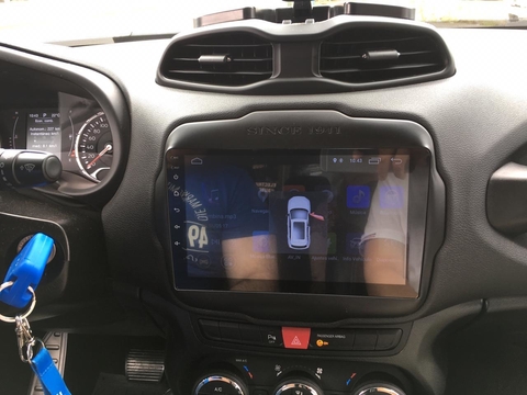 Stereo Multimedia 9" Jeep Renegade 2015-2020 con GPS - WiFi - Mirror Link para Android/Iphone - comprar online