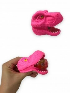 SQUISHY DINOSAURIO REX - COLORES SURTIDOS - PACK POR 3 UNIDADES lo