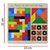 Juego de madera 3 en 1: Tetris, Tangram y Ta te ti - comprar online
