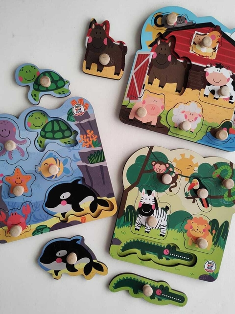 Mis primeros encastres: La Granja - Barco De Papel