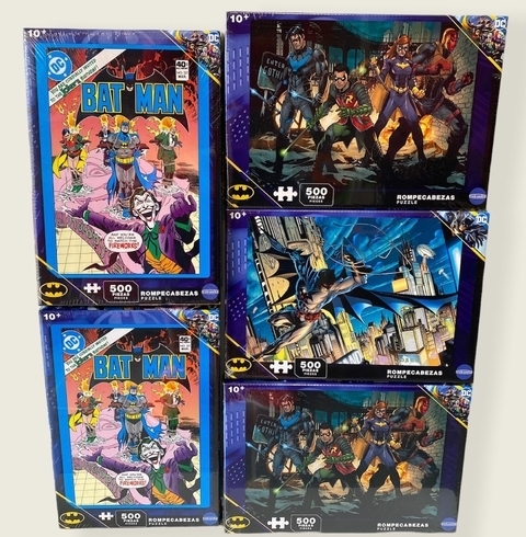 DC Puzzle Batman 500 piezas 8 modelos surt.