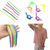 CUERDA SILICONA ESTIRABLE 18 CM COLORES SURTIDOS X 5 PCS - comprar online